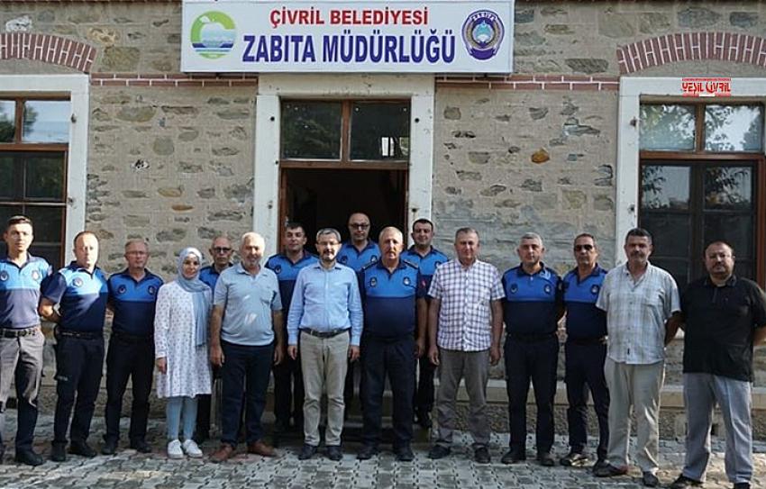 BAŞKAN VURAL VE YARDIMCILARI ZABITA HAFTASINI KUTLADI
