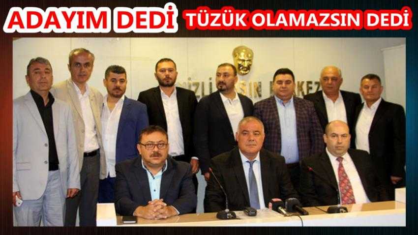 ADAYIM DEDİ TÜZÜK OLAMAZSIN DEDİ