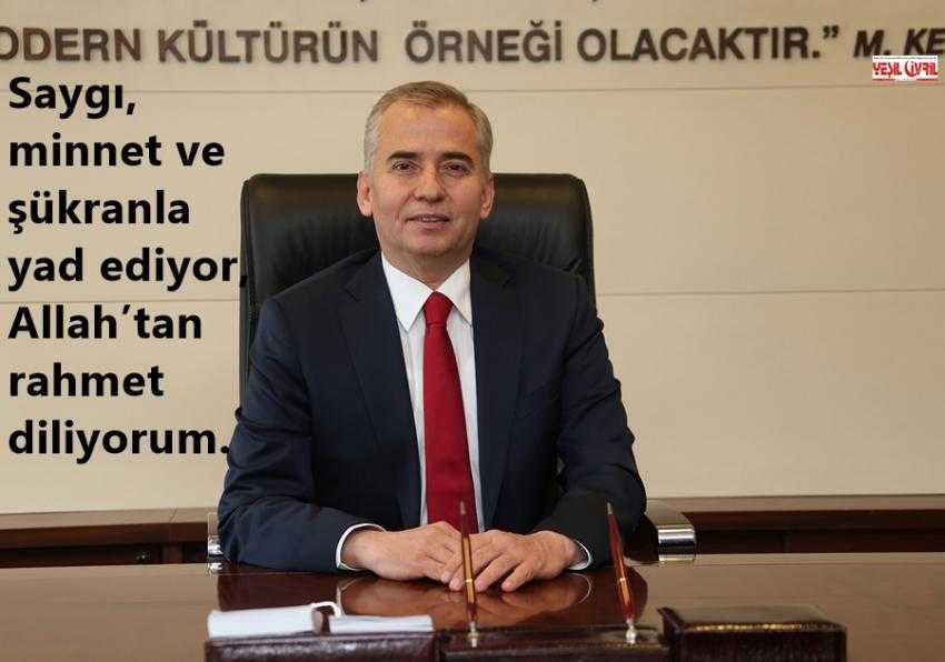 MEHMET AKİF ERSOY’U SAYGIYLA ANIYORUZ